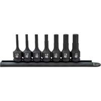 Hex Bit Impact SAE Socket Set, 7 Pieces Infinity Industrial Services Inc.
