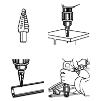 Step Drills, 1/32" Increments Infinity Industrial Services Inc.