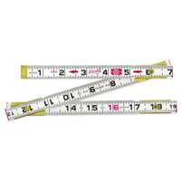 Red End&reg; Rule, 2 m L, Wood, 1 mm Graduations Infinity Industrial Services Inc.