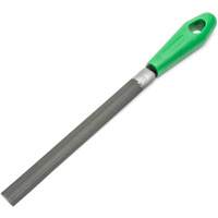 Double Cut File with Green Handle, Half Round, 8", Bastard Infinity Industrial Services Inc.