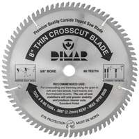 Industrial Saw Blade - Crosscut Thin Kerf, 8", 80 Teeth, Wood Use Infinity Industrial Services Inc.