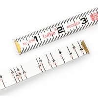 Red End&reg; Brick Mason Rule, 6' L, Wood, 1/16" Graduations Infinity Industrial Services Inc.