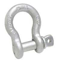 Anchor Shackle, 3/16", Screw Pin, Hot Dip Galvanized Infinity Industrial Services Inc.