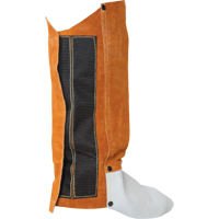 Leather Spats, 14" L, Lava Brown Infinity Industrial Services Inc.