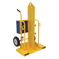Chariot pour chalumeau et bouteille de soudage, Roues Pneumatique, Base de 24" la x 19-1/2" lo, 500 lb Infinity Industrial Services Inc.