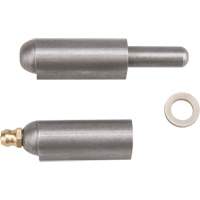 Weld-On Hinge, 0.512" Dia. x 3.15" L, Mild Steel w/Fixed Steel Pin Infinity Industrial Services Inc.