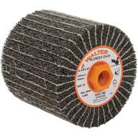 Two-In-One Finishing Drums, 4-1/4" Dia. x 4" W, 5/8"-11 Arbor, 80 Grit Infinity Industrial Services Inc.