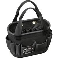 29-Pocket Hard-Body Aerial Bucket, 14" L x 10" H, Polyester, Black Infinity Industrial Services Inc.