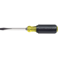 Heavy-Duty Slot Keystone Screwdriver, 1/4", 8-11/32" L, Cushion Grip Handle Infinity Industrial Services Inc.