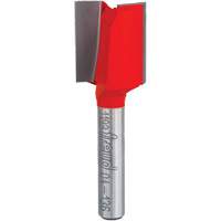 Router Bit - Double Flute Straight Bit, 5/8" Dia., 7/8" H, 2-1/8" L, 1/4" Shank Infinity Industrial Services Inc.