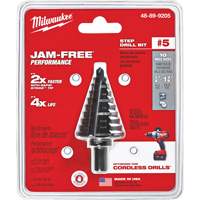 Foret &eacute;tag&eacute; no 5, 1/4" - 1-3/8", Incr&eacute;ments de 1/8", Acier rapide Infinity Industrial Services Inc.