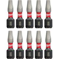 Shockwave Impact Insert Bits, Square, #2, 1/4" Drive Infinity Industrial Services Inc.