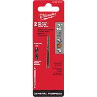 Foret s&eacute;rie courte Thunderbolt, Acier rapide, 1/16", 1-7/8" lo, 7/8" Cannelure, 135° Angle Infinity Industrial Services Inc.