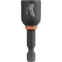 Shockwave Impact Duty Nut Driver, 1/4" Tip, 7/16" Drive, 1-7/8" L, Magnetic Infinity Industrial Services Inc.