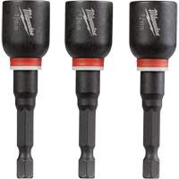 Shockwave Impact Duty Nut Driver, 1/4" Tip, 12 mm Drive, 2-9/16" L, Magnetic Infinity Industrial Services Inc.