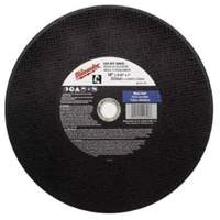 High Speed Cut-Off Wheel, 12" x 1/8", 1" Arbor, Type 1, Aluminum Oxide, 4365 RPM Infinity Industrial Services Inc.