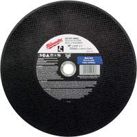 General Purpose Cut-Off Wheels, 14" x 3/32", 1" Arbor, Type 1, Aluminum Oxide, 4365 RPM Infinity Industrial Services Inc.