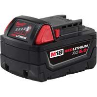 Bloc-piles &agrave; capacit&eacute; &eacute;tendue M18 Redlithium XC5.0 , Lithium-ion, 18 V, 5 A Infinity Industrial Services Inc.