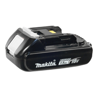 Battery, Lithium-Ion, 18 V, 1.5 A Infinity Industrial Services Inc.