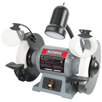 Bench Grinder, 8" Wheel Diameter, 1/2 HP, 1750 RPM Infinity Industrial Services Inc.