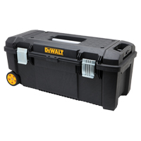 Tool Box on Wheels, 12-1/2" W x 28-1/2" D x 12" H, Black Infinity Industrial Services Inc.