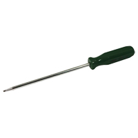 Square Screwdriver, #1 Tip, Round, 12-1/4" L, Plastic Handle Infinity Industrial Services Inc.