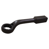 Striking Face Box Wrench, 12 Point, 27 mm, 45° Offset, Black Oxide Finish Infinity Industrial Services Inc.