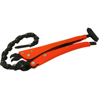 Locking Chain Clamp Pliers, 13" Length, Omnium Grip Infinity Industrial Services Inc.