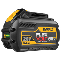 FlexVolt Battery, Lithium-Ion, 60 V, 6 A Infinity Industrial Services Inc.