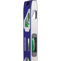 Niveau torpille robuste de s&eacute;rie 250, 9" lo, Aluminium, 4 fioles, Magn&eacute;tique Infinity Industrial Services Inc.