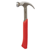 Curved Claw Smooth-Face Hammer, 20 oz., Solid Steel Handle, 14" L Infinity Industrial Services Inc.