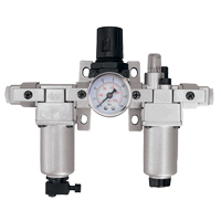 Filtre, r&eacute;gulateur et lubrificateur d'air modulaire (manom&egrave;tre compris), 1" NPT Infinity Industrial Services Inc.
