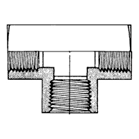 Raccord En T&eacute; Femelle, Laiton, 1/8" Infinity Industrial Services Inc.