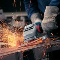 Large Angle Grinder with Rat Tail Handle, 7", 120 V, 15 A, 6500 RPM Infinity Industrial Services Inc.