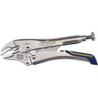 Fast Release Locking Pliers with Wire Cutter, 5" Length, Curved Jaw Infinity Industrial Services Inc.