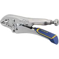 Fast Release Locking Pliers with Wire Cutter, 5" Length, Curved Jaw Infinity Industrial Services Inc.