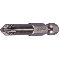 Power Bit, Pozidriv, #1 Tip, 1/4" Drive Size, 6" Length Infinity Industrial Services Inc.