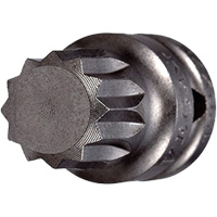 Socket Bit, Triple Square, 5 x 3/4" L, 1/4" Drive Infinity Industrial Services Inc.
