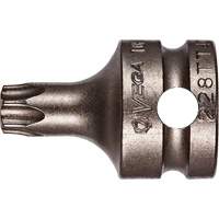 Socket Bit, Torx&reg; Tamper, 25 x 1" L, 3/8" Drive Infinity Industrial Services Inc.