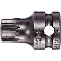 Socket Bit, Triple Square, 5 x 1" L, 3/8" Drive Infinity Industrial Services Inc.