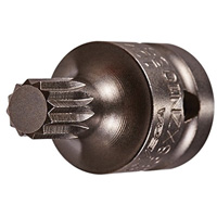 Socket Bit, Triple Square, 6 x 1-1/2" L, 1/2" Drive Infinity Industrial Services Inc.