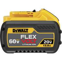Batterie Max FlexVolt, Lithium-ion, 20 V/60 V, 12 Ah Infinity Industrial Services Inc.