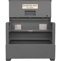 Piano Style Jobsite Storage Box, 60-1/2" W x 34-3/4" D x 49-3/8" H, Grey Infinity Industrial Services Inc.