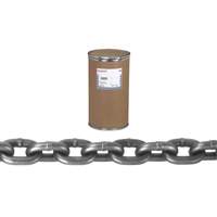System 8 Cam-Alloy Chain, Alloy Steel, 1-1/4" x 60' (18.3 m) L, Grade 80, 72300 lbs. (36.15 tons) Load Capacity Infinity Industrial Services Inc.