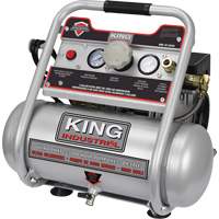 Compresseur &agrave; air sans huile, &eacute;lectrique, 2 gal. (2,4 gal. US), 125 PSI, 120/1 V Infinity Industrial Services Inc.
