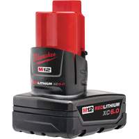 M12 Redlithium XC6.0 Battery, Lithium-Ion, 12 V, 6 Ah Infinity Industrial Services Inc.