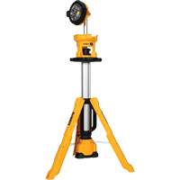 Lampe sans fil sur tr&eacute;pied 20V Max, DEL, 3000 lumens, Boîtier en Plastique Infinity Industrial Services Inc.