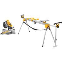 Double Bevel Sliding Compound Mitre Saw with Stand Infinity Industrial Services Inc.