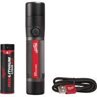 USB Compatible Compact Flashlight, LED, 800 Lumens, Rechargeable Batteries Infinity Industrial Services Inc.