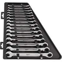 Ratcheting Wrench Set, Combination, 15 Pieces, Metric Infinity Industrial Services Inc.